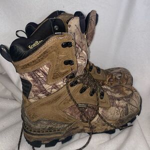 Irish Setter Red Wing Work hunt Boots 9.5 Camo Waterproof ultra dry 4837 scent